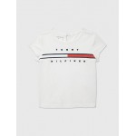 Babies Embroidered Flag Logo T-Shirt