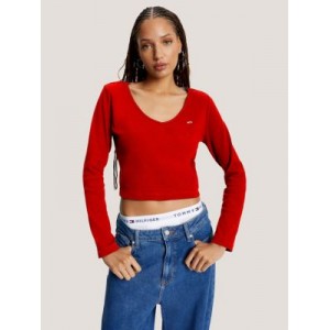 Slim Fit Ribbed Cropped Baby T-Shirt