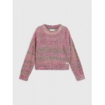 Kids Chunky Melange Knit Sweater