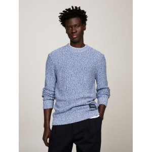 Monotype Slub Cotton Crewneck Sweater