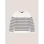 Kids Breton Stripe Crewneck Sweater