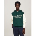 Embroidered Monotype Colorblock Hoodie