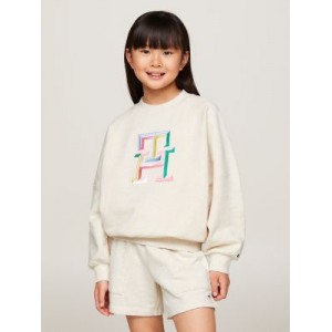Kids Multicolor Monogram Sweatshirt