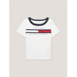 Babies Flag Stripe Logo Ringer T-Shirt
