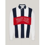 Relaxed Fit TJ Archive Stripe Rugby Polo