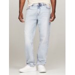 Relaxed Straight Fit Light Wash Jean