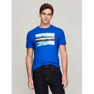 Tommy Wave Graphic T-Shirt