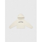 Kids Embroidered Monotype Logo Hoodie