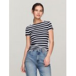Stripe Boatneck T-Shirt