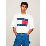 Oversized Fit TJ Flag Graphic T-Shirt