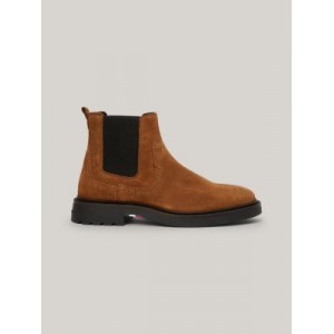 Tommy Flag Suede Chelsea Boot
