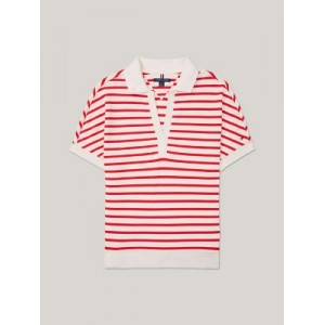 Relaxed Fit Stripe Polo