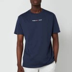 Tommy Jeans Mens Small Text T-Shirt - Twilight Navy
