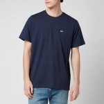 Tommy Jeans Mens Classic Jersey T-Shirt - Twilight Navy
