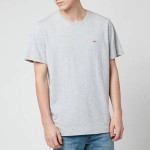 Tommy Jeans Mens Classic Jersey T-Shirt - Light Grey Heather