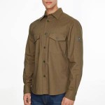Tommy Hilfiger EcoVero and Cotton-Blend Shirt