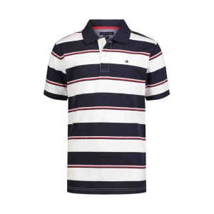 Boys 8-20 Short Sleeve Stripe Polo Shirt