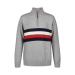 Boys 8-20 Signature Stripe 1/4 Zip Sweater