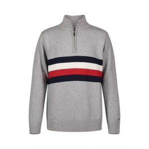 Boys 8-20 Signature Stripe 1/4 Zip Sweater