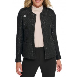 Womens Sequin Band Jacket