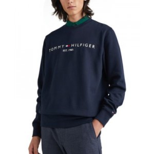 Mens Embroidered Logo Fleece Sweatshirt