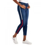 Womens Tribeca TH Flex Side Tape Skinny Jeans