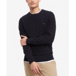Mens Ricecorn Textured-Knit Crewneck Sweater