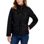 Womens Quilted Zip-Up Jacket