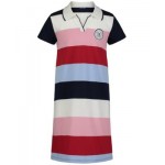 Toddler Girls Striped Rugby Dress