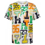 Toddler Boys Varsity Letters Printed Cotton T-Shirt
