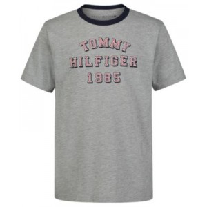 Little Boys 1985 Logo Graphic Ringer T-Shirt