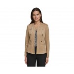 Womens Tommy Hilfiger Scuba Suede Band Jacket