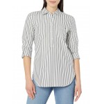 Womens Tommy Hilfiger Easy Care Popover Stripe Blouse