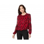 Womens Tommy Hilfiger Abstract Floral Blouse