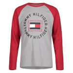 Tommy Hilfiger Kids Surrounded Long Sleeve Tee (Little Kids)