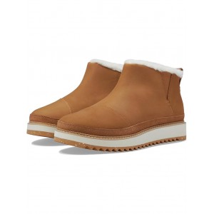 Marlo Water-Resistant Tan Leather/Suede
