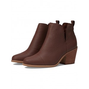 Everly Cutout Chestnut Leather