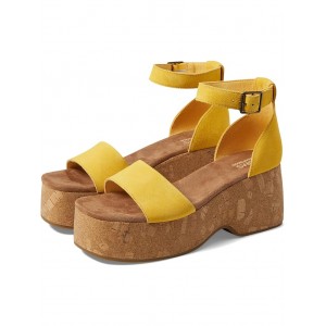 Laila Pineapple Yellow Suede
