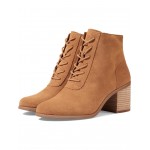 Evelyn Lace-Up Tan Suede
