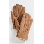 Contrast Sheepskin Gloves