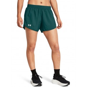 Fly By Shorts Hydro Teal/Hydro Teal/Reflective