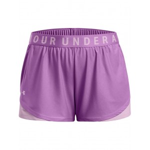 Plus Size Play Up 3.0 Shorts Provence Purple/Purple Ace/Purple Ace