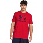 Freedom Logo T-Shirt Red/Midnight Navy