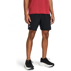 Launch Run 7 Shorts Black/Red Solstice/Reflective
