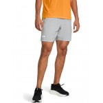 Launch Run 7 Shorts Mod Gray/Nova Orange/Reflective