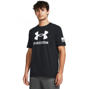 Freedom Logo T-Shirt Black/White