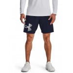 Woven Graphic Shorts Midnight Navy/White