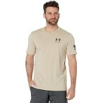 Mens Under Armour New Freedom Flag T-Shirt