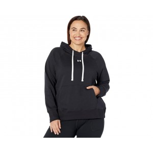 Womens Under Armour Plus Size Rival Fleece HB Hoodie