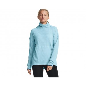 Womens Under Armour Waffle Funnel Hoodie